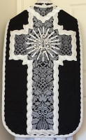 Black French Latin Vestment